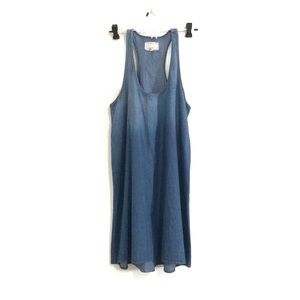 Current/Elliott Dresses - Current/Elliott Day Camp Tank Chambray Dress Current/Elliott Dresses - Current/Elliott Day Camp Tank Chambray Dress